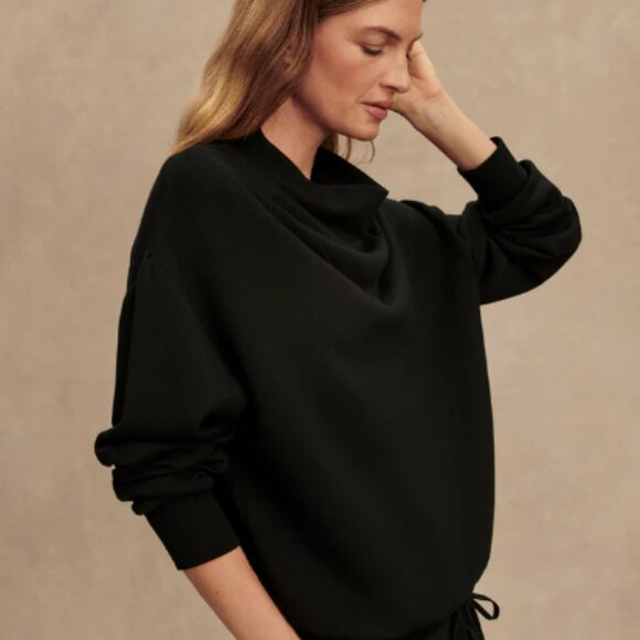 *NEW* Varley Betsy Sweat Black Sweatshirt - size L - Picture 2 of 9